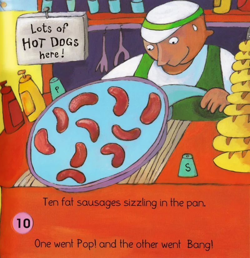 Ten Fat Sausages illustrated by Elke Zinsmeister pdf